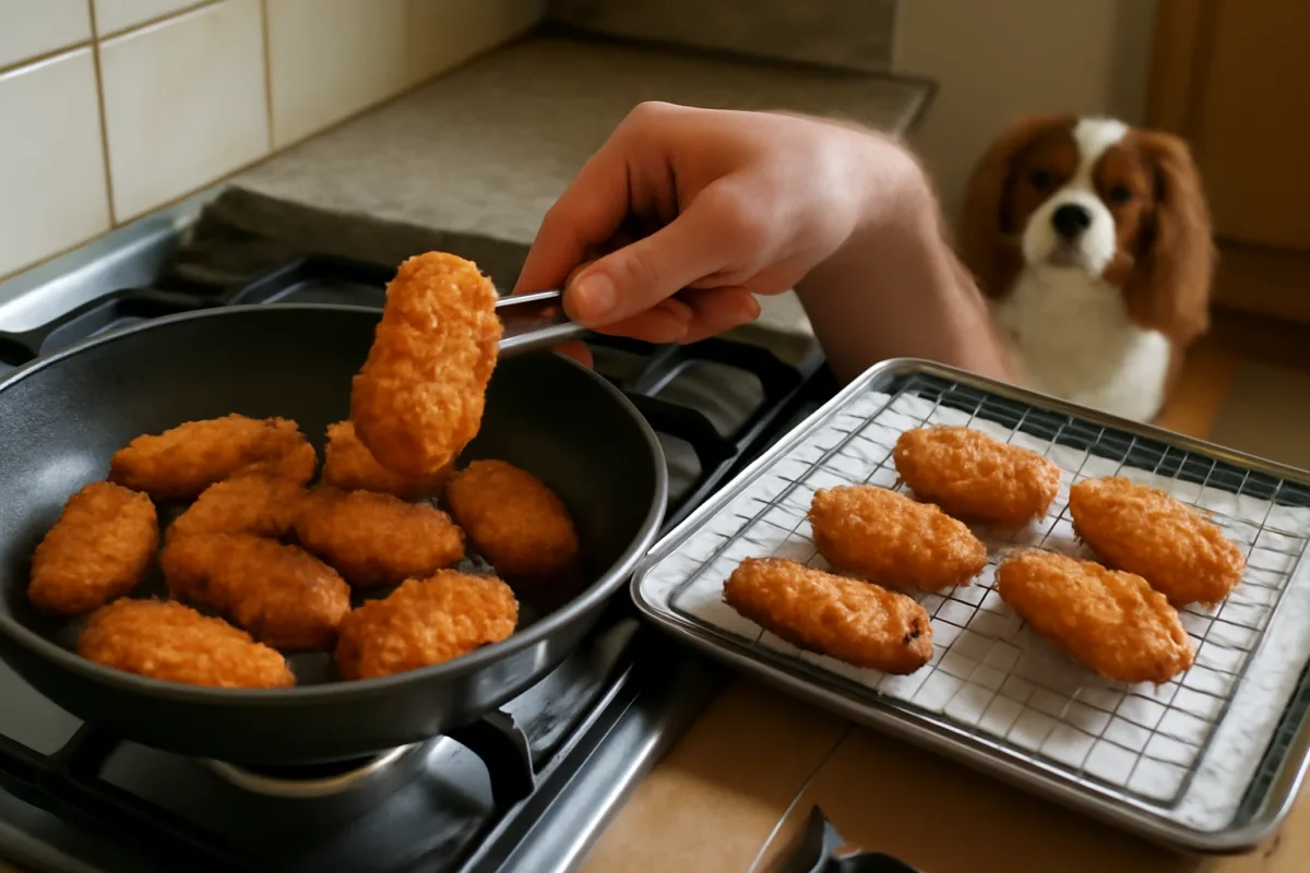 Come fare crocchette di pollo croccanti: il metodo che resta sempre asciutto